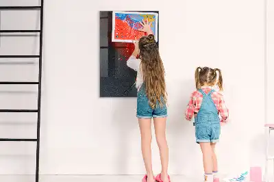 Írható mágnestábla paprikapor mintával