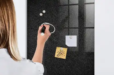 Mágneses írható tábla sötét kőzet mintázatú