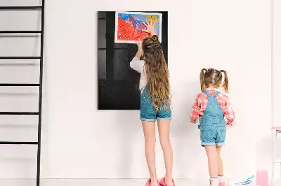 Mágneses írható tábla sötét kőzet mintázatú