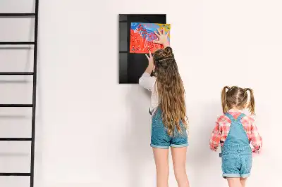 Mágneses írható tábla sötét kőzet mintázatú