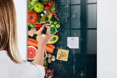 Írható mágnestábla vegán asztali kivitelben