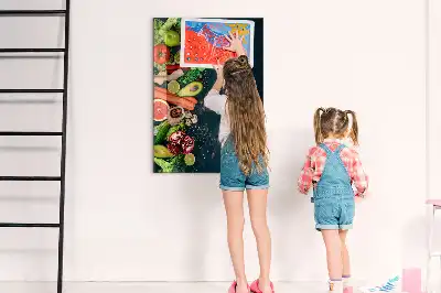 Írható mágnestábla vegán asztali kivitelben