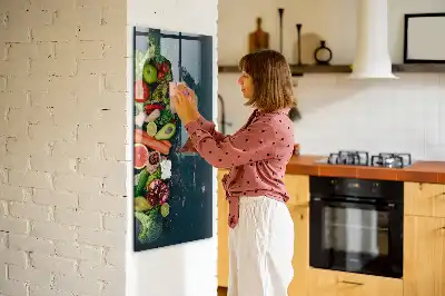 Írható mágnestábla vegán asztali kivitelben