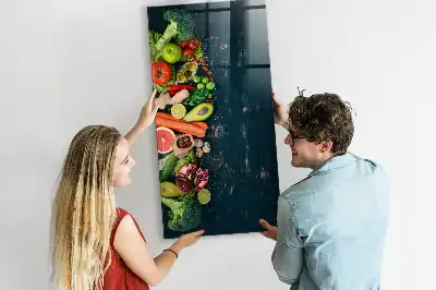 Írható mágnestábla vegán asztali kivitelben
