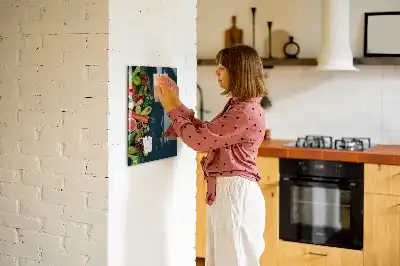 Írható mágnestábla vegán asztali kivitelben