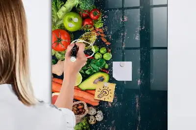 Írható mágnestábla vegán asztali kivitelben