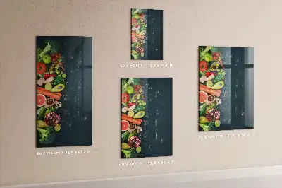Írható mágnestábla vegán asztali kivitelben