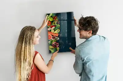 Írható mágnestábla vegán asztali kivitelben
