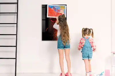 Mágneses írható tábla csípős paprikák mintával