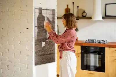 Írható mágnestábla új fa kerettel