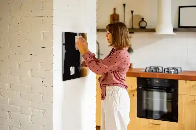 Mágneses írható tábla sötét sör színű