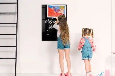 Mágneses írható tábla Kaland mintával