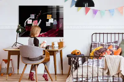 Mágneses törölhető tábla borospince mintával