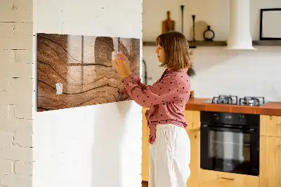 Mágneses felíró tábla régi fa kerettel