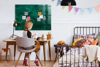 Törölhető mágneses tábla smaragdzöld színű