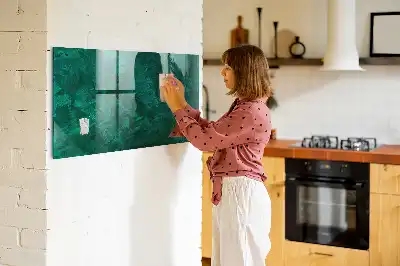 Törölhető mágneses tábla smaragdzöld színű
