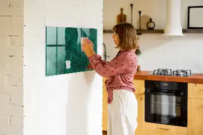 Törölhető mágneses tábla smaragdzöld színű
