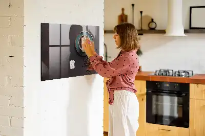 Mágneses törölhető tábla egy csésze kávé mintával