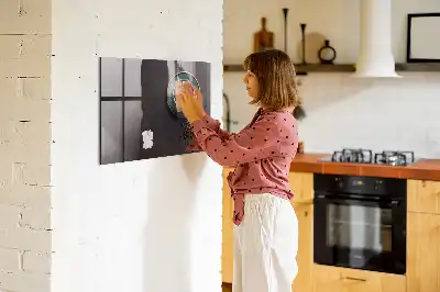 Mágneses törölhető tábla egy csésze kávé mintával
