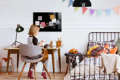 Mágneses felíró tábla kiömlött ital mintával