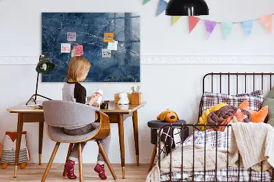 Törölhető mágneses tábla elegáns márvány mintával