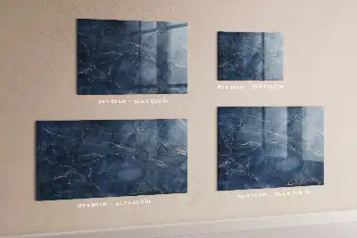 Törölhető mágneses tábla elegáns márvány mintával
