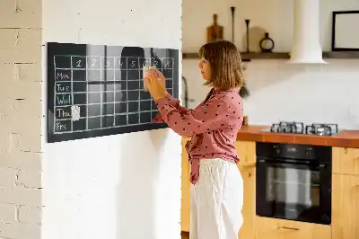 Óraterv törölhető mágneses tábla