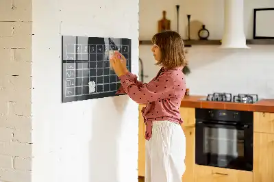 Óraterv törölhető mágneses tábla
