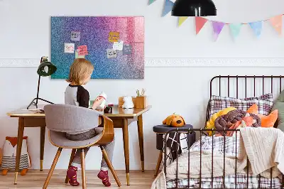 Mágneses felíró tábla gradiens mintával