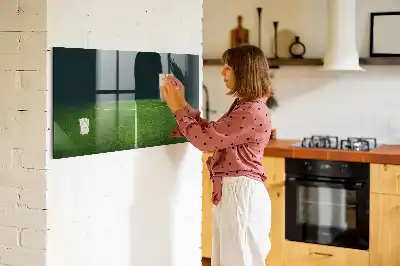 Törölhető mágneses tábla futballpálya mintával
