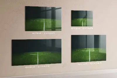 Törölhető mágneses tábla futballpálya mintával