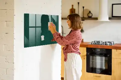 Mágneses felíró tábla levélmintás kivitelben