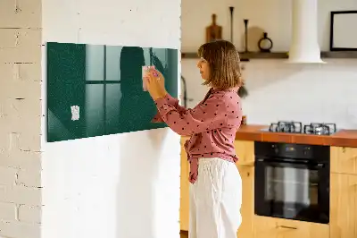 Mágneses felíró tábla levélmintás kivitelben