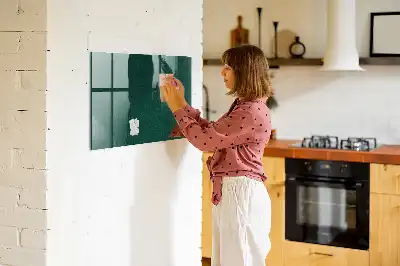Mágneses felíró tábla levélmintás kivitelben