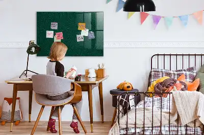 Mágneses felíró tábla levélmintás kivitelben
