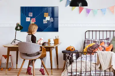 Törölhető mágneses tábla dekoratív absztrakt mintával