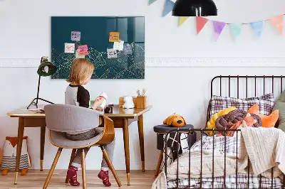 Mágneses felíró tábla hegyek vázlata mintával