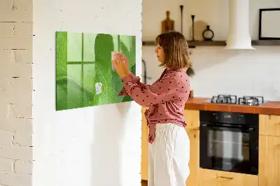 Törölhető mágneses tábla Modern hullámok mintával