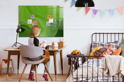 Törölhető mágneses tábla Modern hullámok mintával