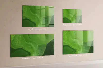 Törölhető mágneses tábla Modern hullámok mintával