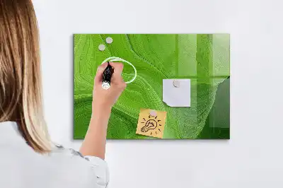 Törölhető mágneses tábla Modern hullámok mintával