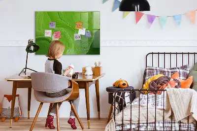 Törölhető mágneses tábla Modern hullámok mintával