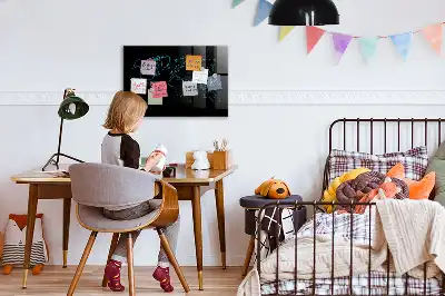 Törölhető mágneses tábla világtérkép körvonalakkal