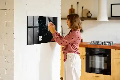 Törölhető mágneses tábla világtérkép körvonalakkal