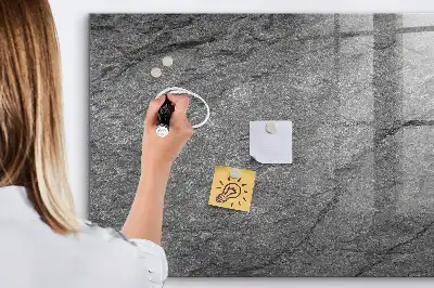 Mágneses felíró tábla vulkáni kőzet mintázatú