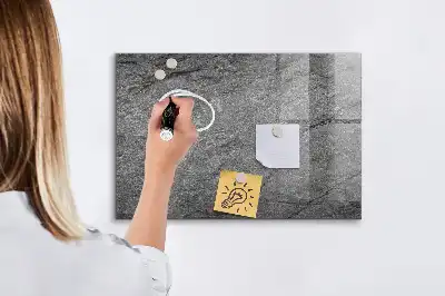 Mágneses felíró tábla vulkáni kőzet mintázatú