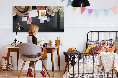 Törölhető mágneses tábla vakáció mintával