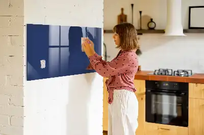 Törölhető mágneses tábla kék színben