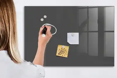 Törölhető mágneses tábla szürke színű