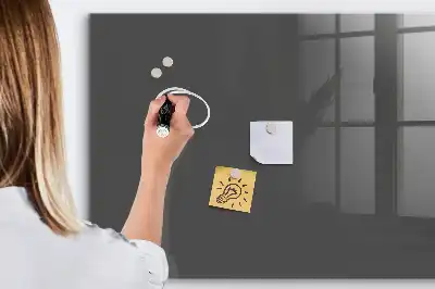 Törölhető mágneses tábla szürke színű